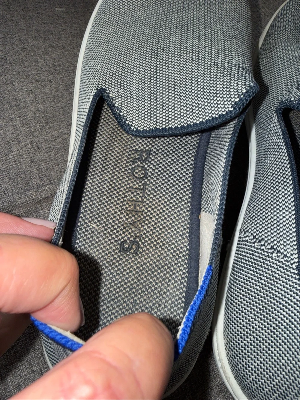Rothys Womens 10.5 Slip On Deck Sneakers Resortwear Cruise Country Club
